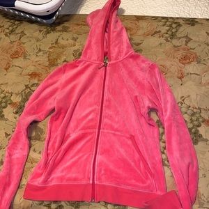 juicy couture pink zip up